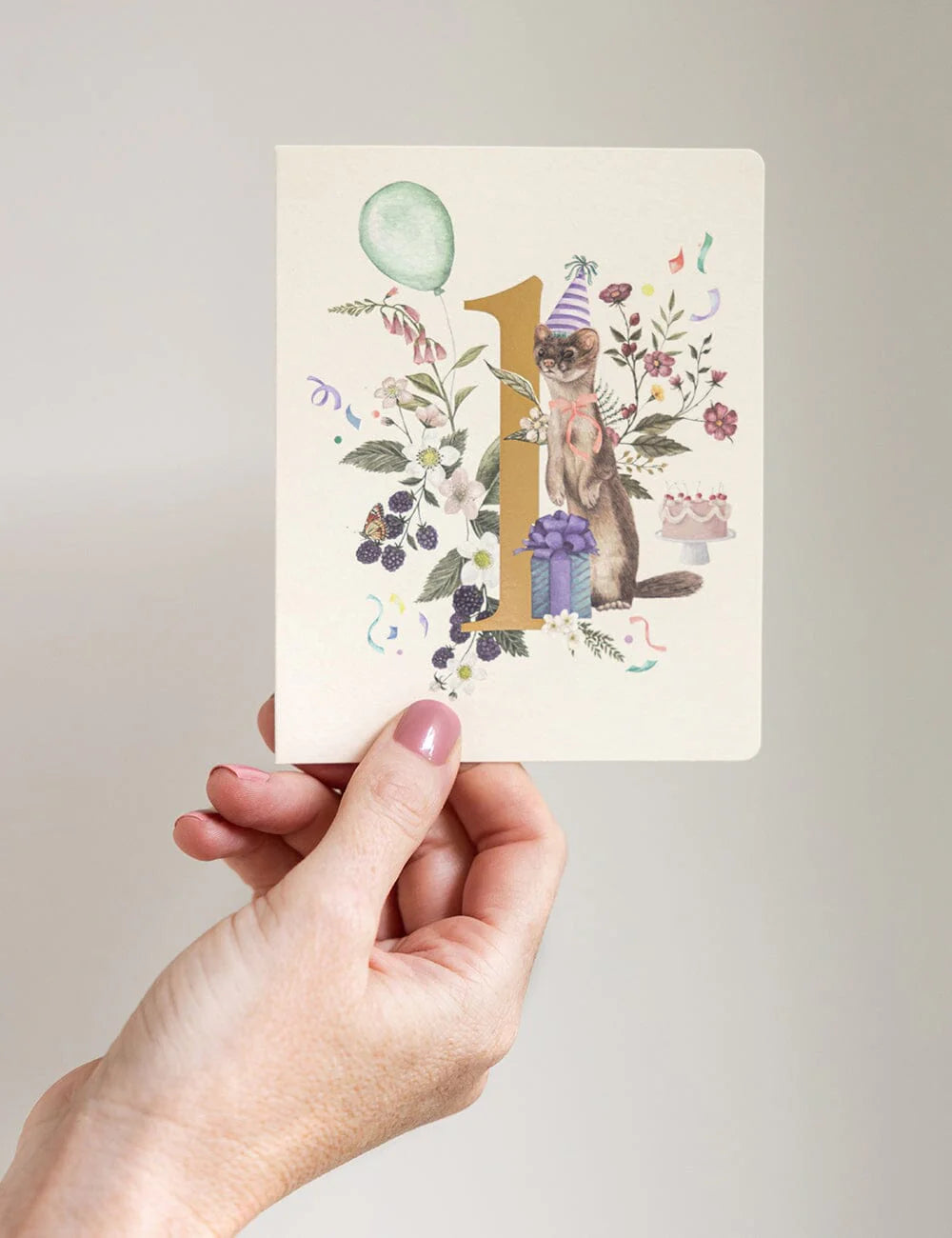 Bespoke Letterpress | 1ST BIRTHDAY