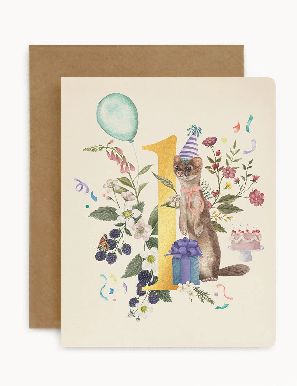 Bespoke Letterpress | 1ST BIRTHDAY