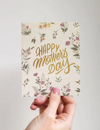 Bespoke Letterpress | Happy Mother's Day - Florals
