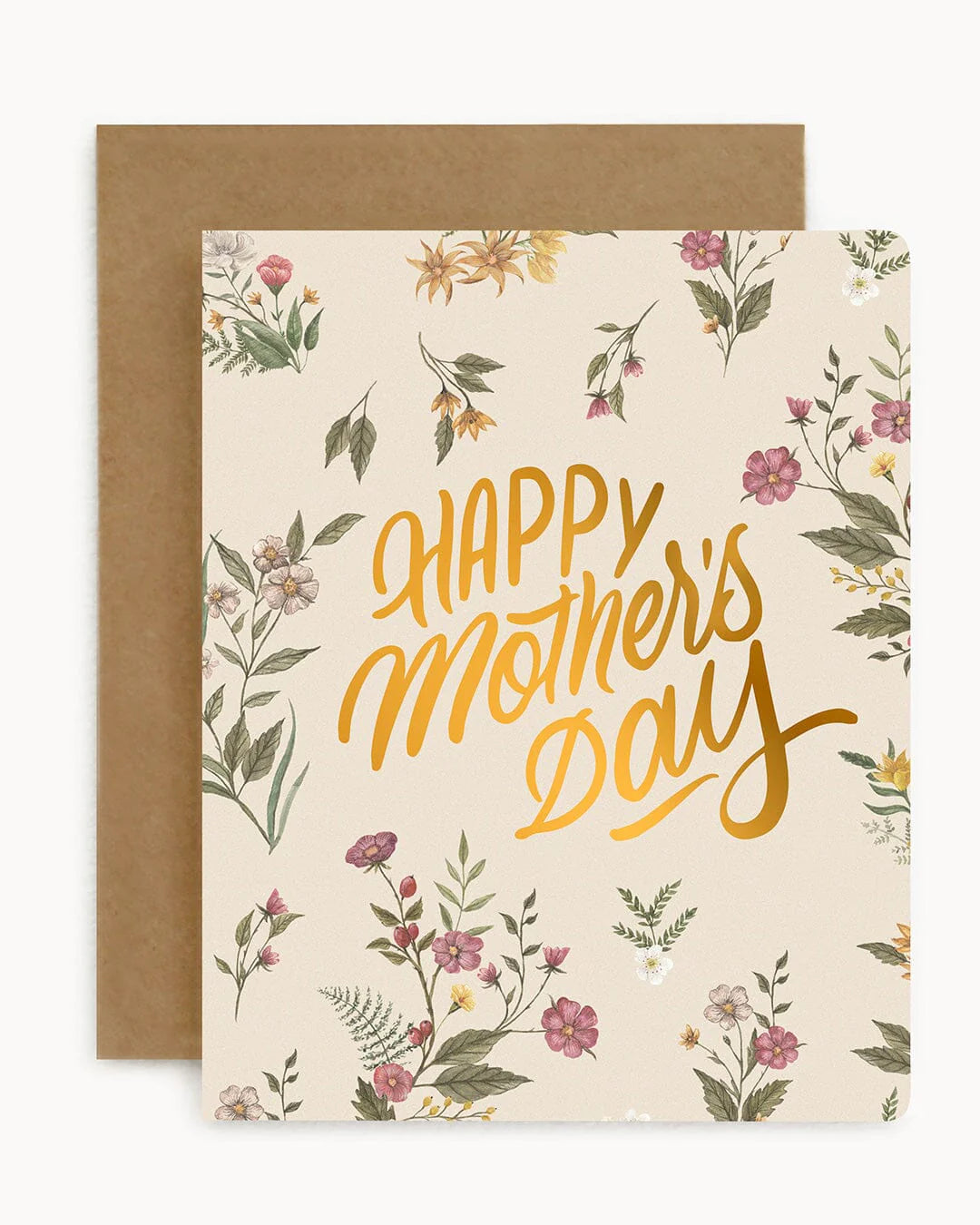 Bespoke Letterpress | Happy Mother's Day - Florals