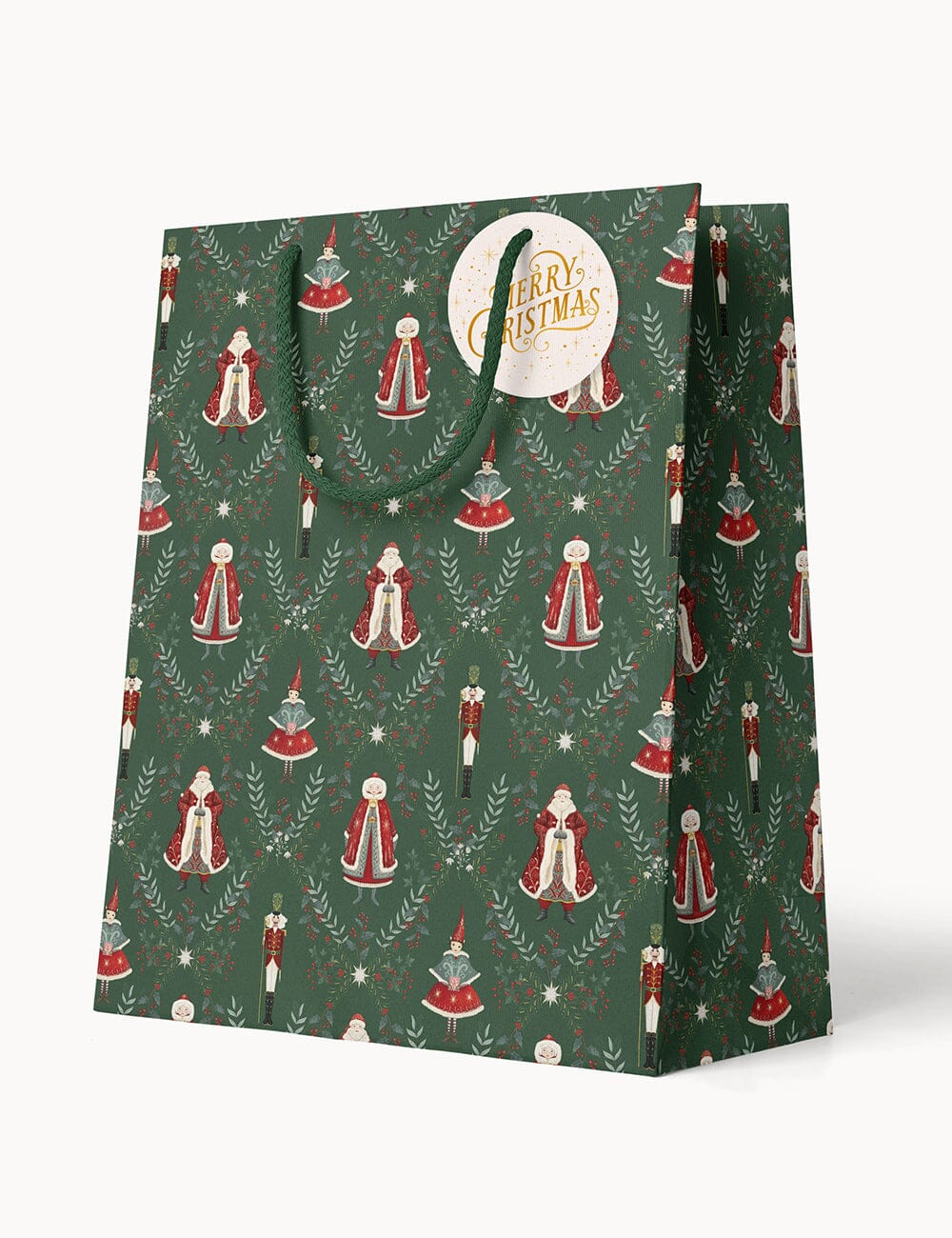 MEDIUM CHRISTMAS GIFT BAG - MR & MRS CLAUS