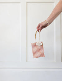 SMALL CHRISTMAS GIFT BAG - CHRISTMAS TARTAN