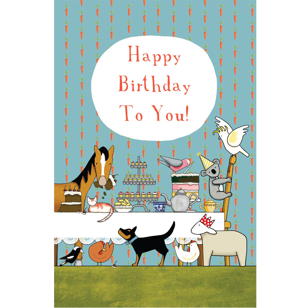Afternoon Tea Card