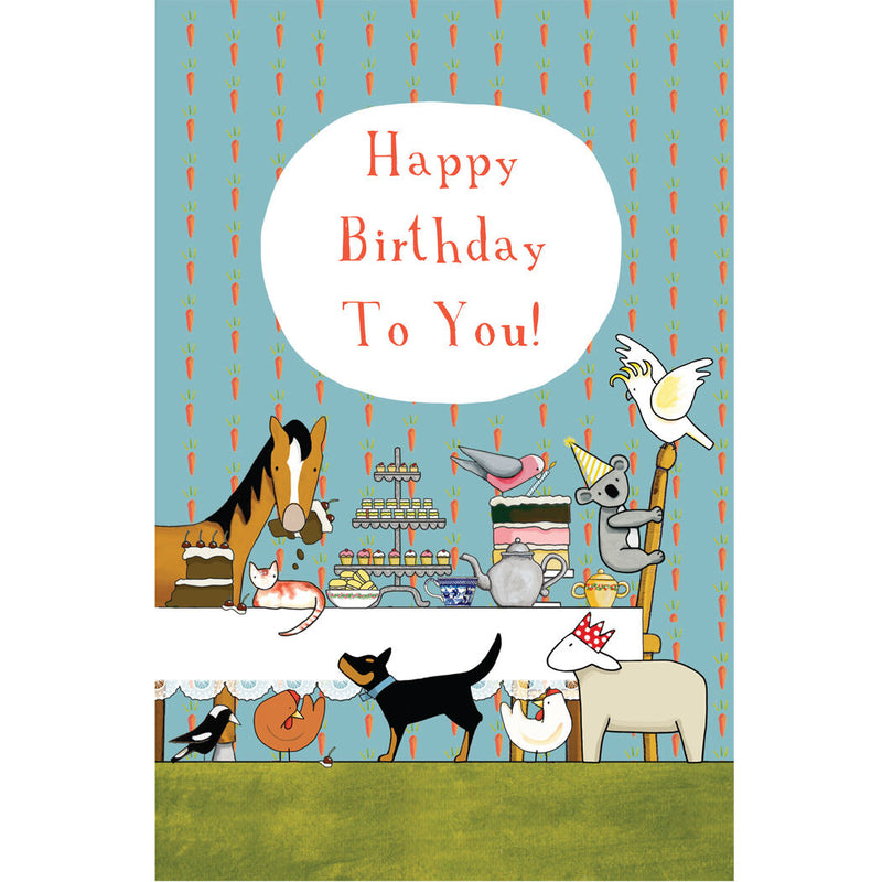 Afternoon Tea Card