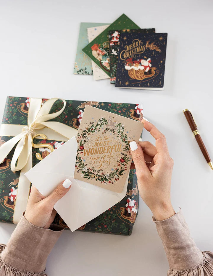 6 PACK CHRISTMAS CARD BOXSET - AN ENCHANTED CHRISTMAS