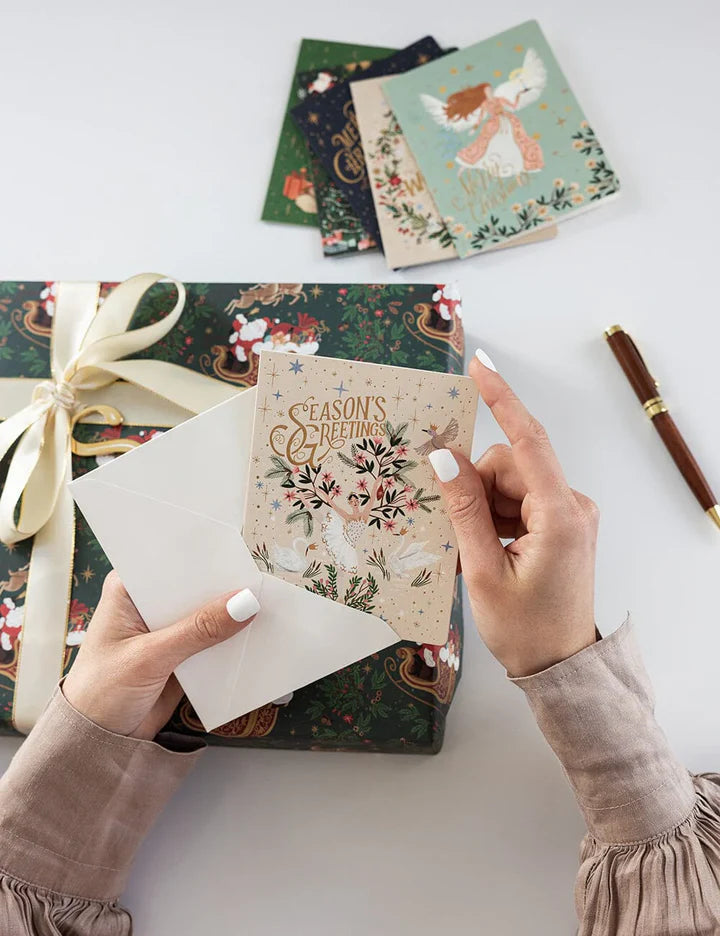 6 PACK CHRISTMAS CARD BOXSET - AN ENCHANTED CHRISTMAS