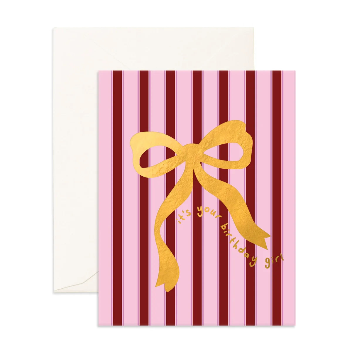 Fox & Fallow | It's Your Birthday Girl Bow Card