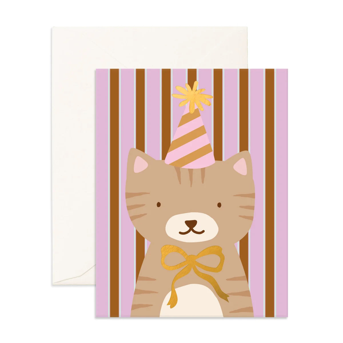Fox & Fallow | Birthday Kitty Card