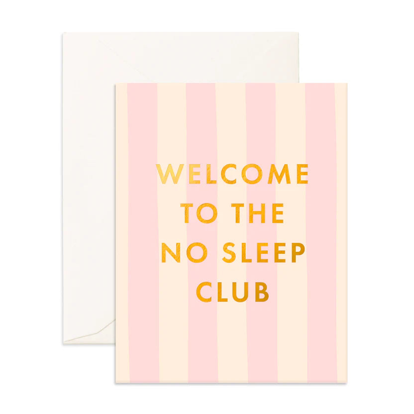 Fox & Fallow | No Sleep Club Peony Stripe