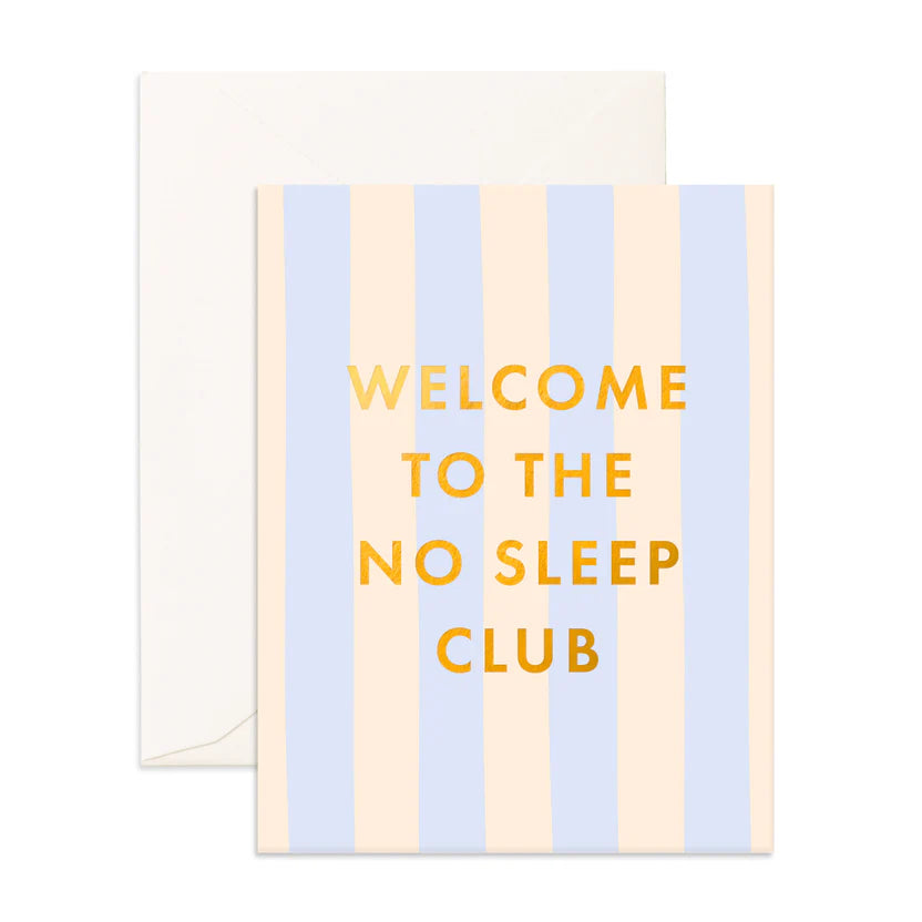 Fox & Fallow | No Sleep Club Powder Stripe