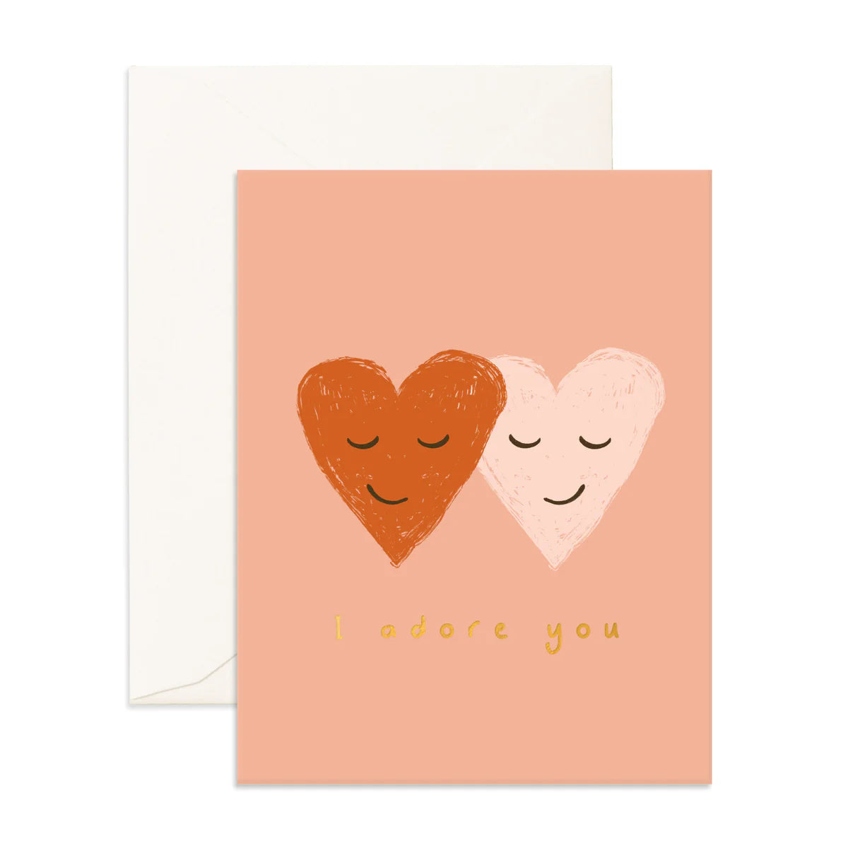 Fox & Fallow | I Adore You Card