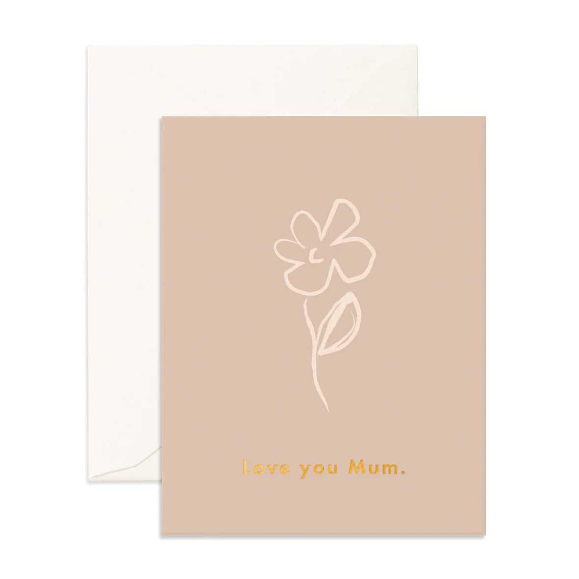 Fox & Fallow | Love You Mum Jasmine Greeting Card