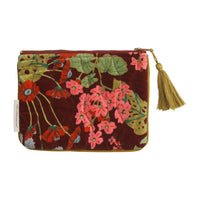 Sage x Clare || Genevieve Velvet Pouch