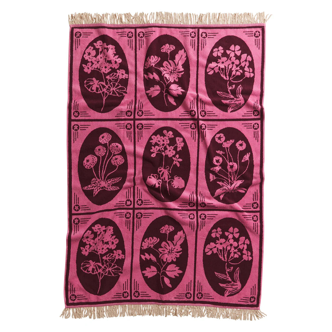 Sage x Clare || Gigi Bath Sheet - Cosmo Pink
