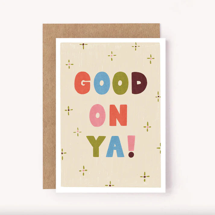 Good On Ya! Card