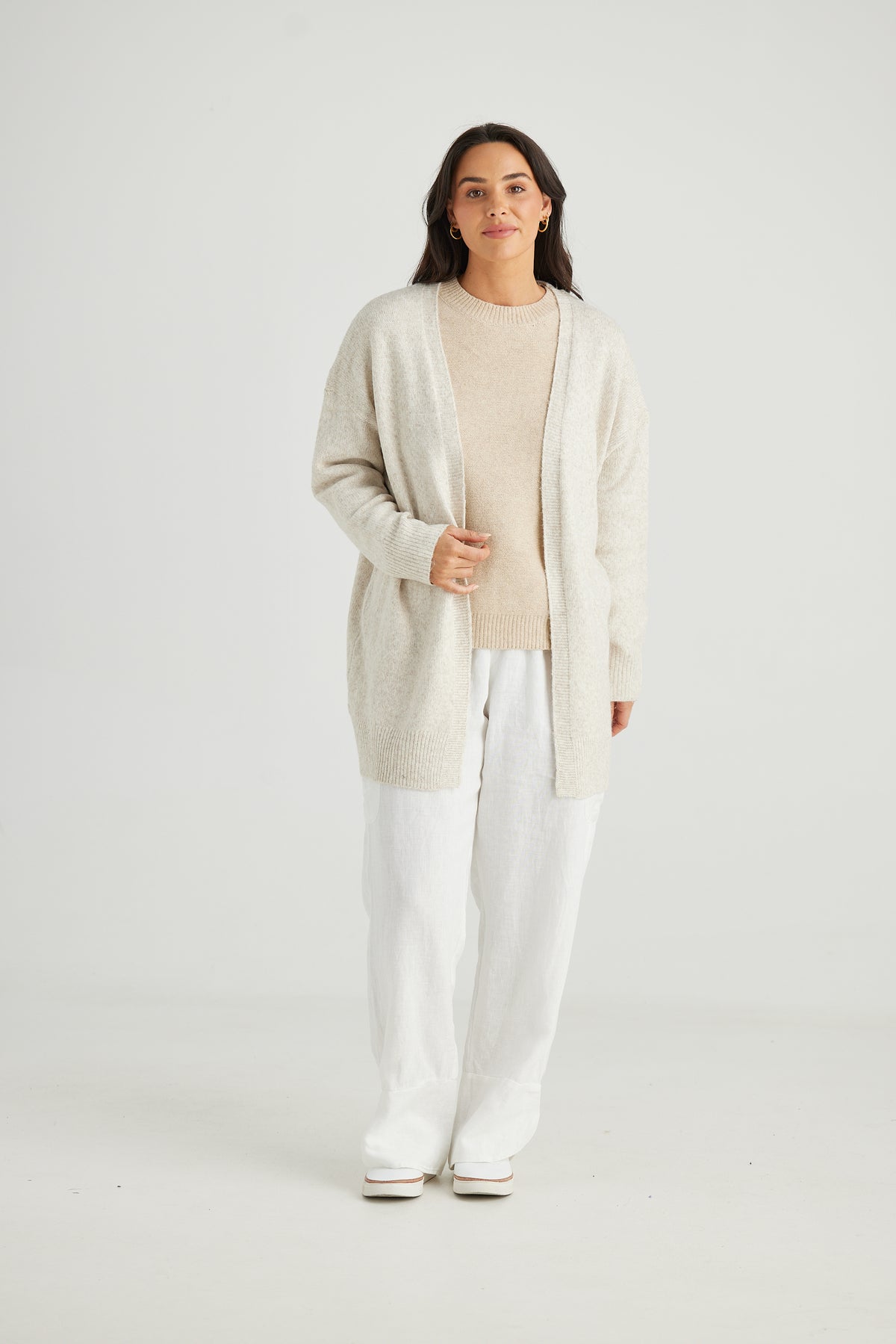 Holiday | On Deck Cardi - Oatmeal