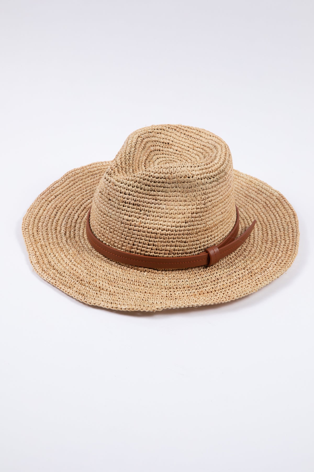 Mentana Hat in Ecru Strap Mentana Hat in Ecru Strap