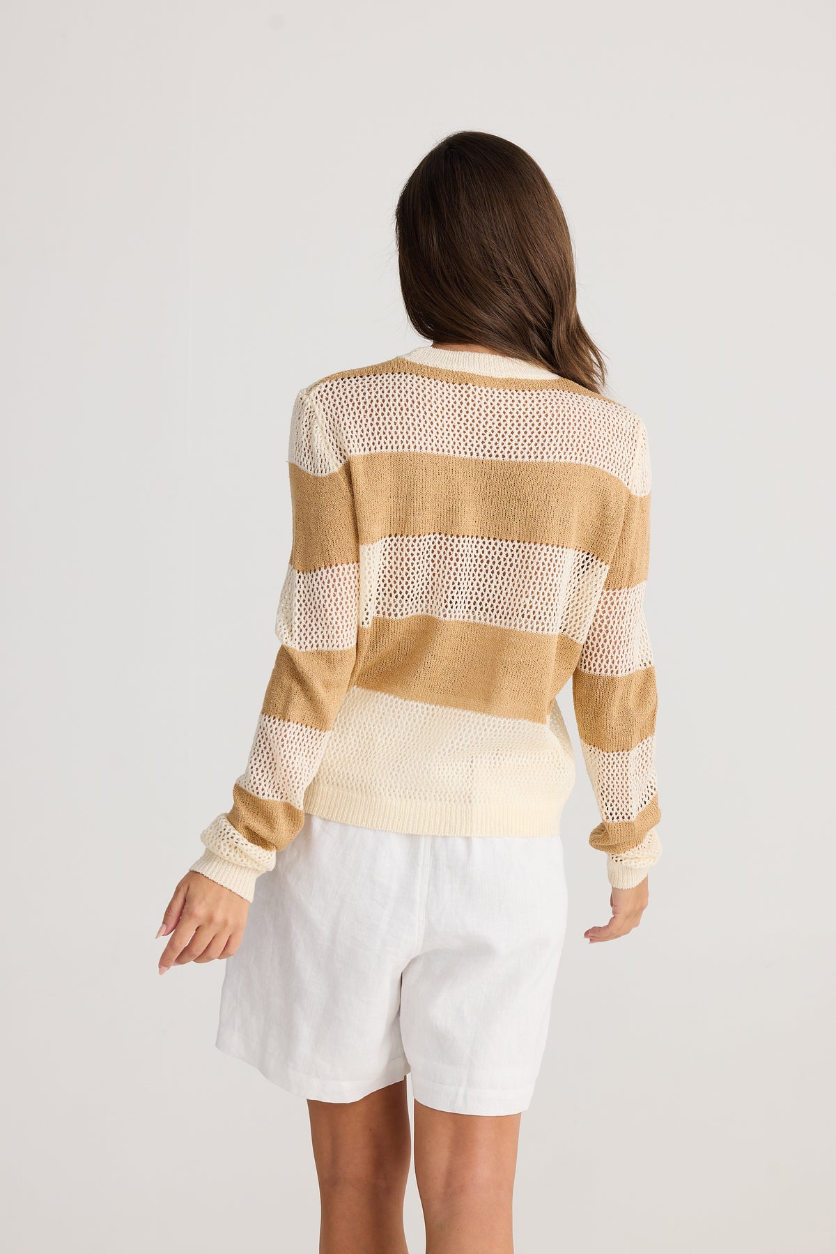 Shanty | Cayman Knit - Taupe Stripe