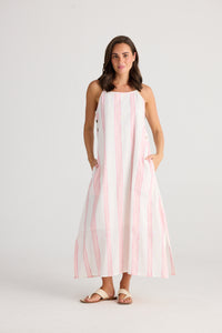 Holiday | Cliffside Maxi Dress - Candy Stripe