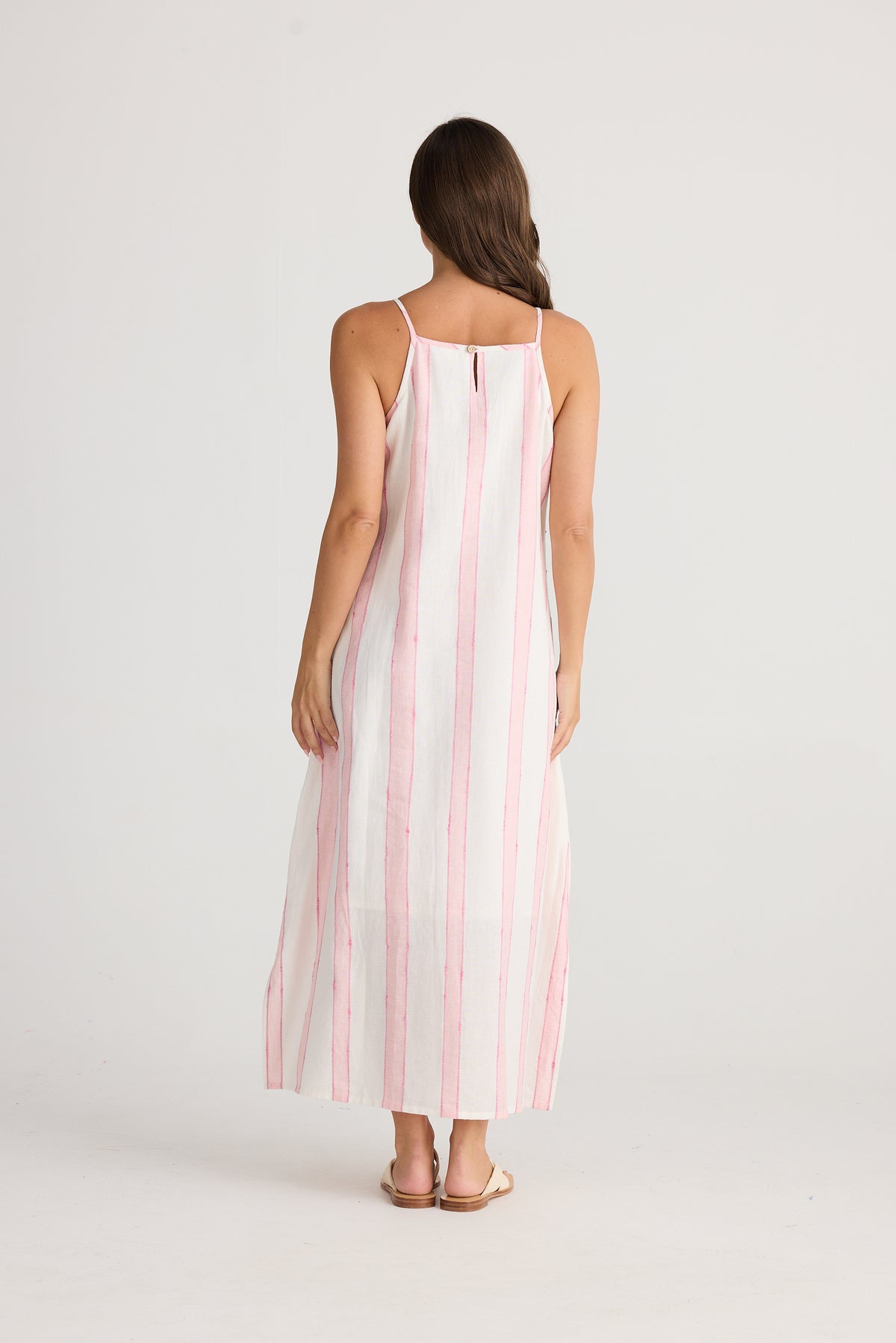 Holiday | Cliffside Maxi Dress - Candy Stripe