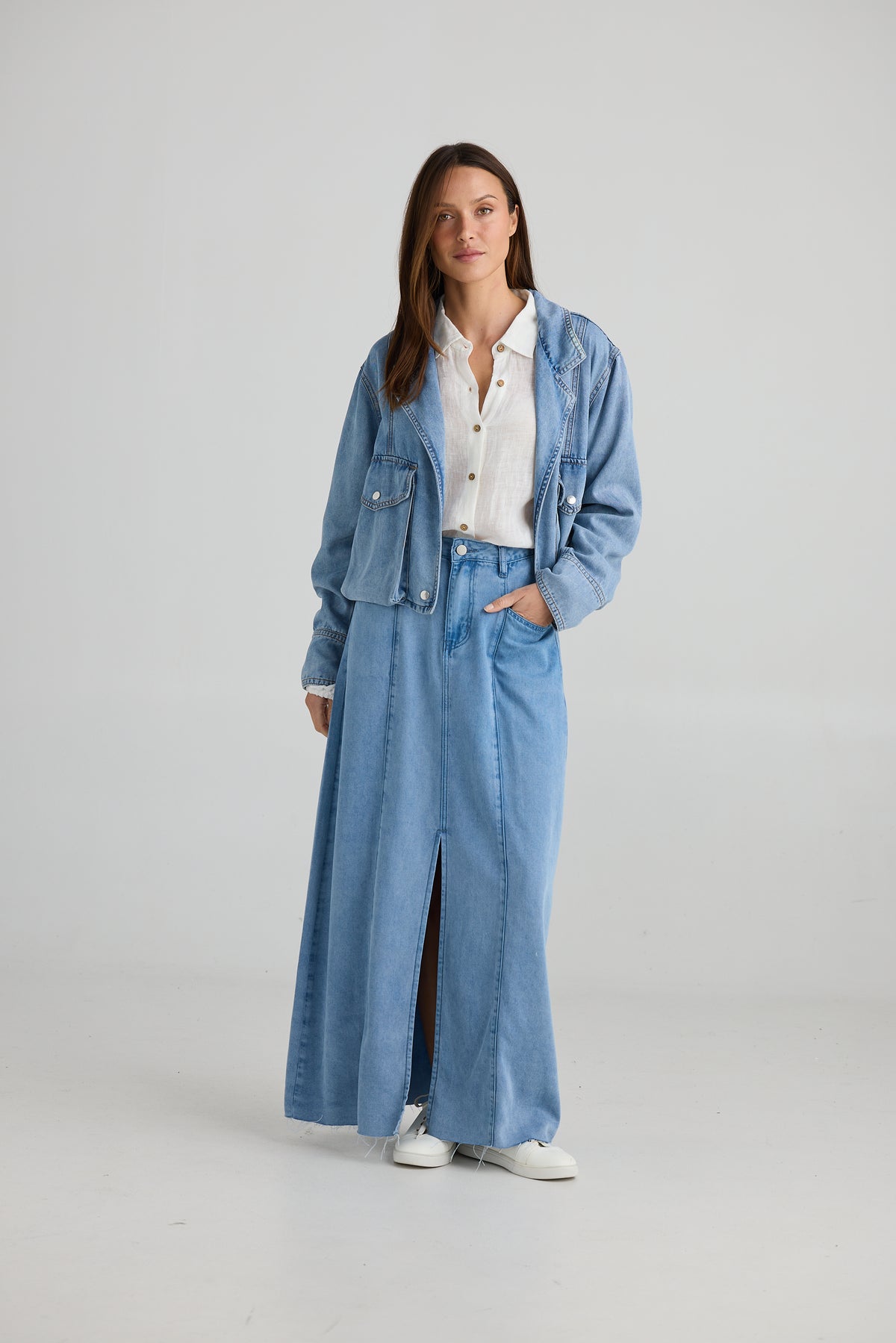 Holiday | Cruise Jacket - Blue Wash