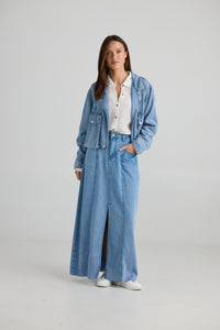 Holiday | Cruise Jacket - Blue Wash