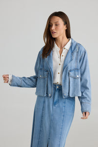 Holiday | Cruise Jacket - Blue Wash
