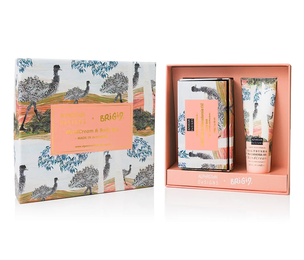 Saltbush & Macadamia Gift Box - Brigid Corcoran Artwork