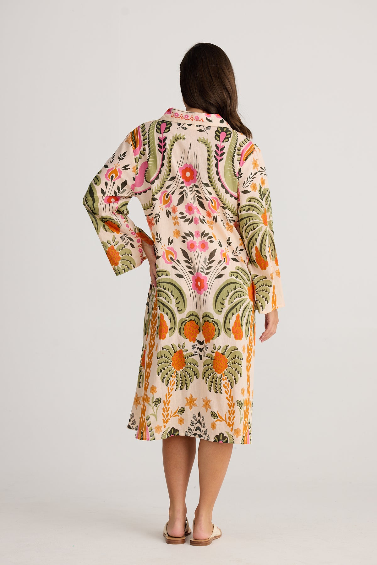 Holiday Life | Stella Shirt Dress - Palm