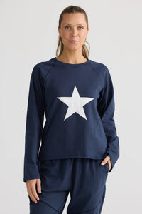 Home Love | Accent Top - Navy