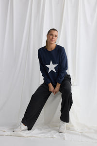 Home Love | Accent Top - Navy