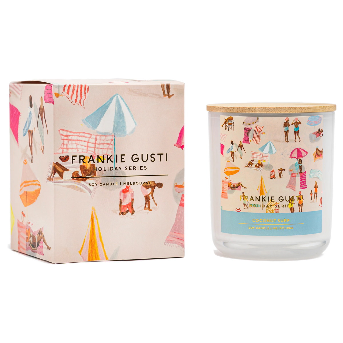 Franki Gusti | Holiday Series Candle - Coconut Surf