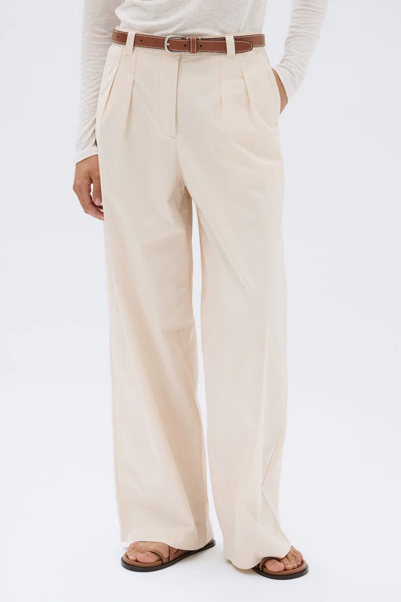 Assembly Label | Haven Twill Pant - Cream