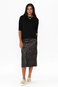 ITALIAN STAR | Hugo Skirt - Animal Print