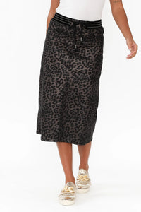 ITALIAN STAR | Hugo Skirt - Animal Print