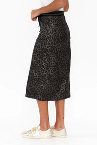 ITALIAN STAR | Hugo Skirt - Animal Print