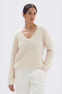 Assembly Label | Hunter Alpaca V Neck Knit