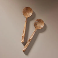 Galapagos Wooden Salad Servers