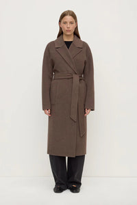 Assembly Label | Ivy Wool Coat - Cocoa Marle