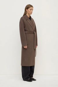 Assembly Label | Ivy Wool Coat - Cocoa Marle