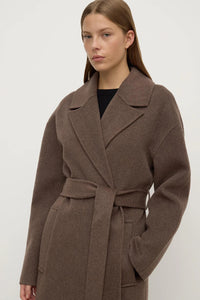 Assembly Label | Ivy Wool Coat - Cocoa Marle