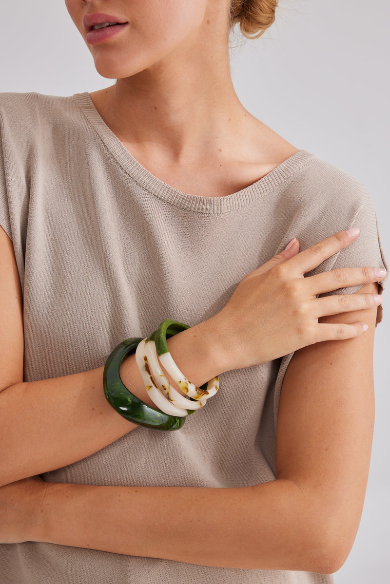 Balana Bangles - Olive or Tortoise Shell