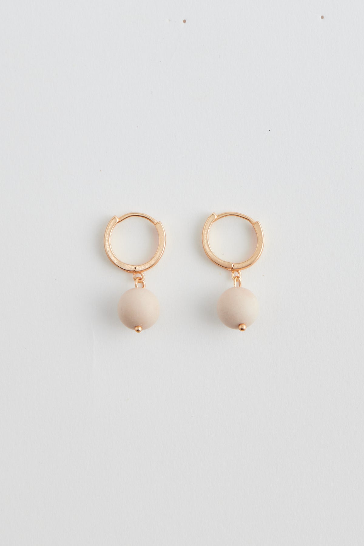 Holiday | Donatella Earrings - Creme / Chocolate