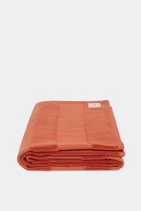 Assembly Label | Jacquard Tile Beach Towel - Papaya