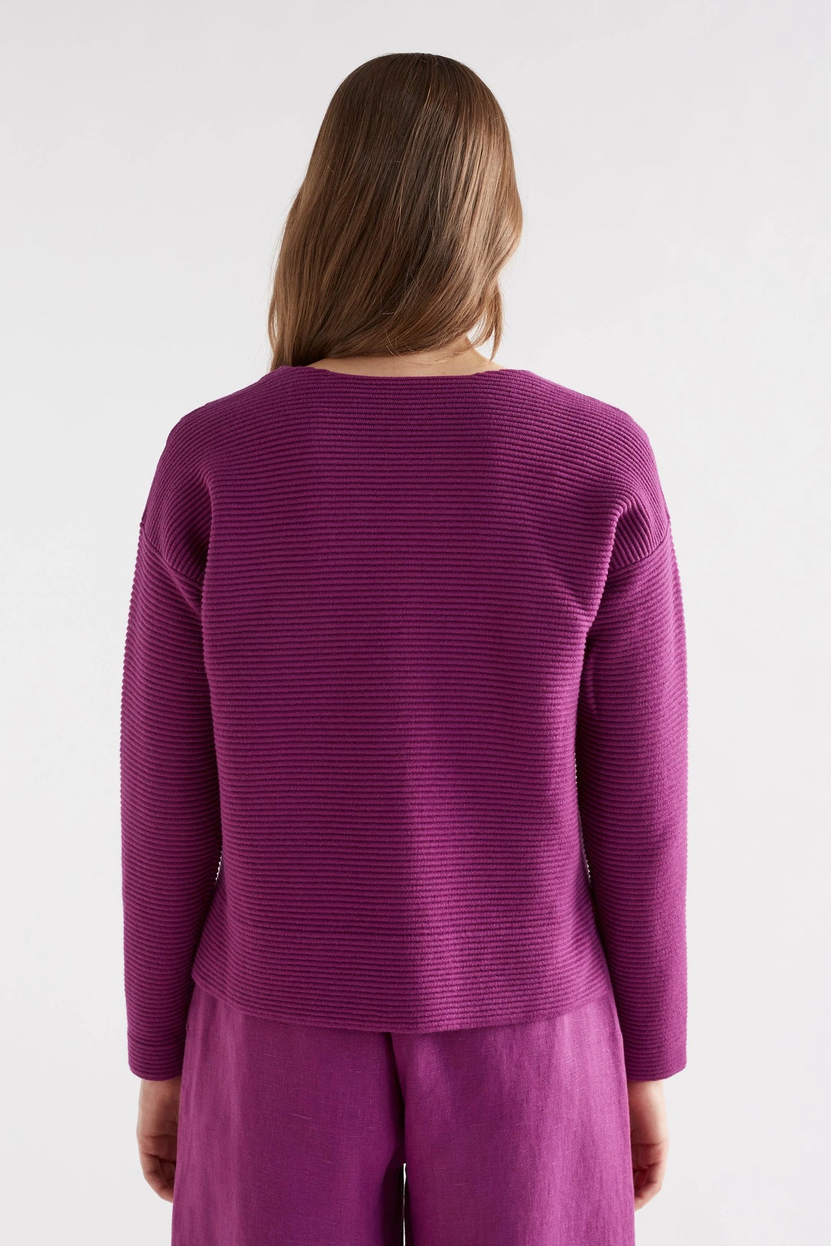 ELK | Neiu Ottoman Sweater - Magenta