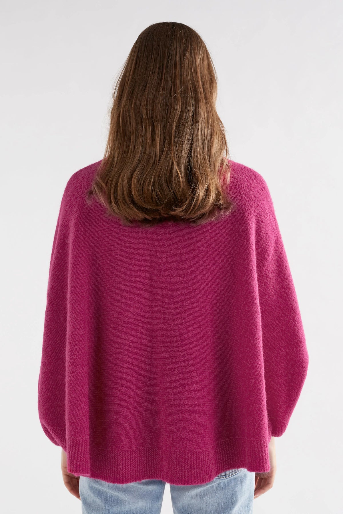 ELK | Palmen Poncho - Hot Pink