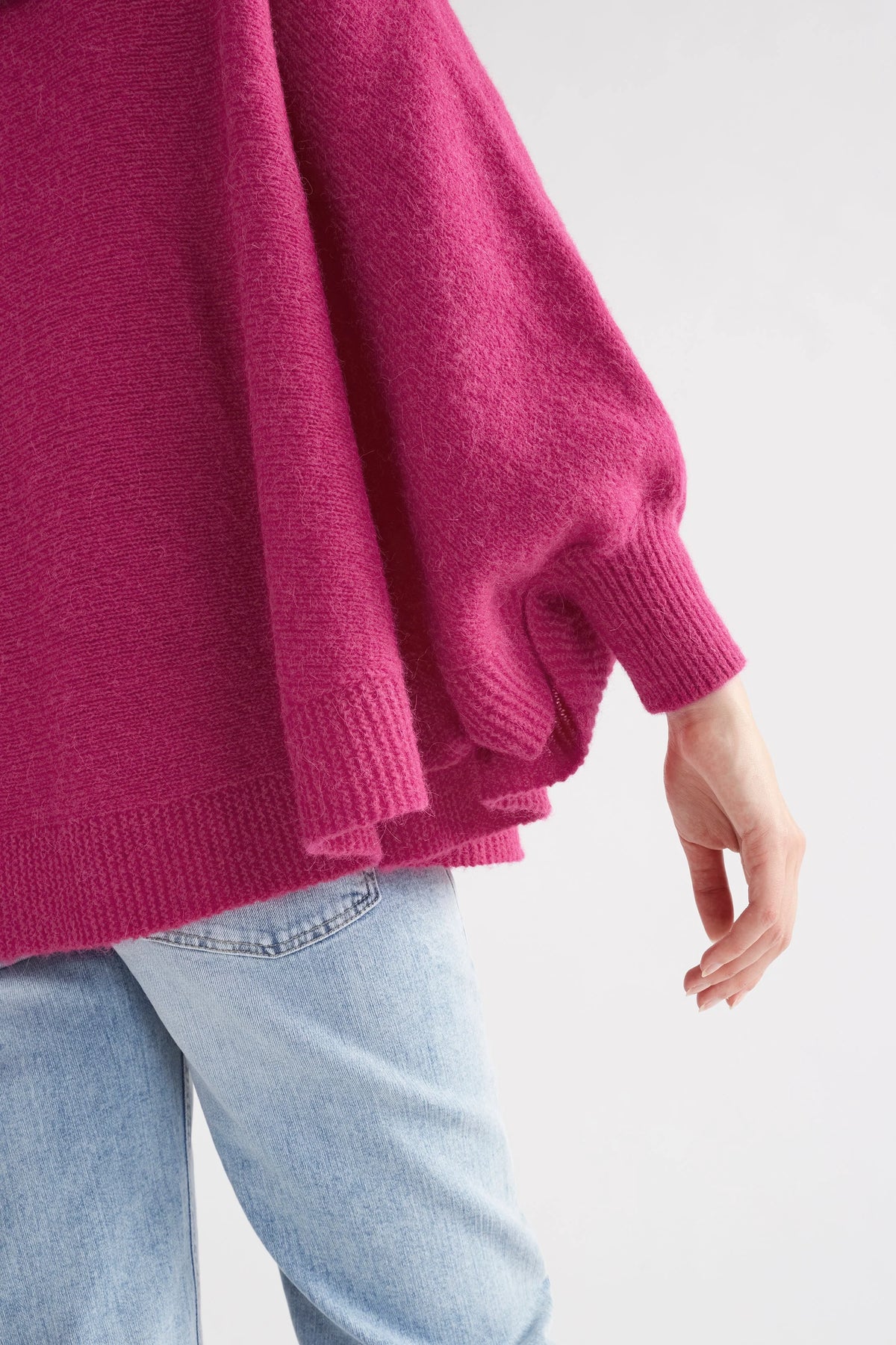 ELK | Palmen Poncho - Hot Pink