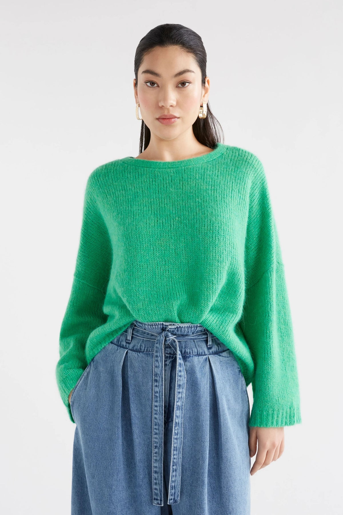 ELK | Agna Luna Sweater - Electric Green