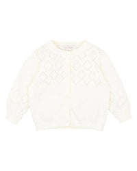 Fox & Finch | Cloud Pointelle Knitted Cardigan