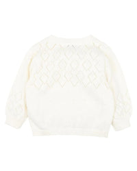 Fox & Finch | Cloud Pointelle Knitted Cardigan